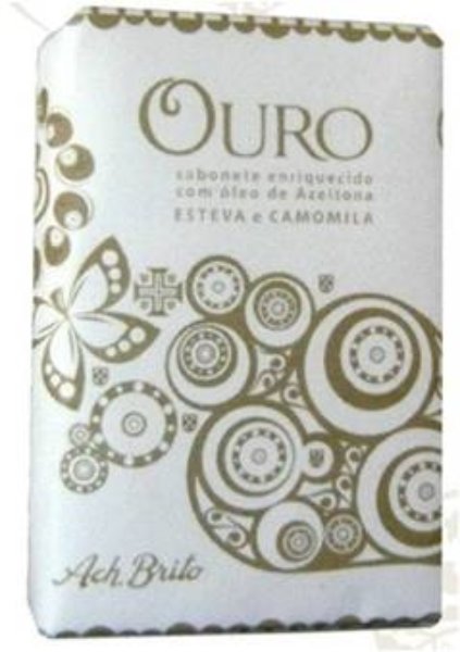 Imagem de Sabonete Lusitano Ouro Ach Brito 75Gr