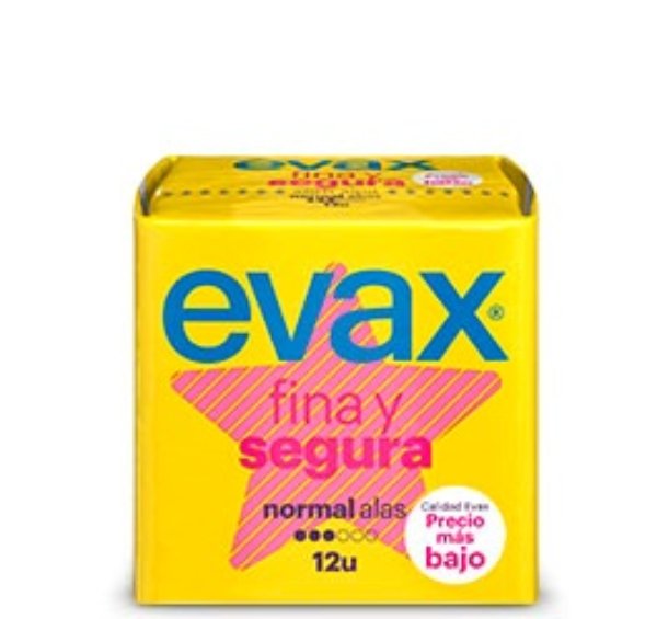 Imagem de Pensos Evax Fina & Segura Alas 12