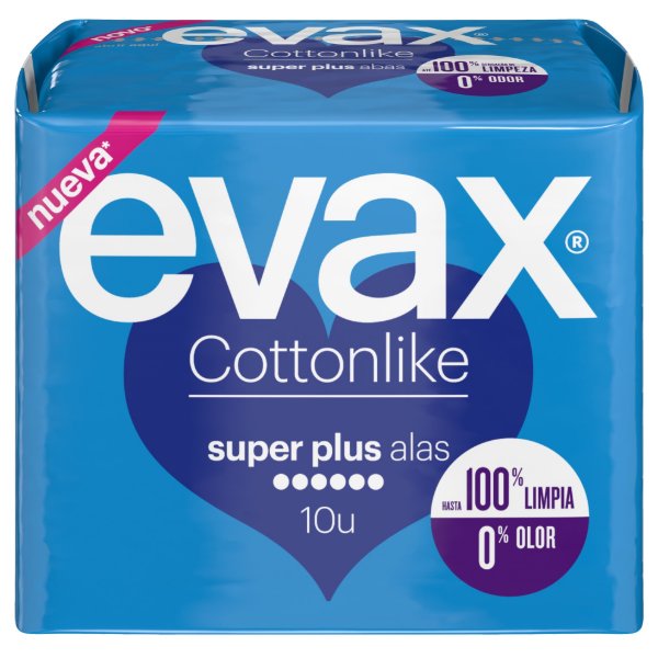 Imagem de Pensos Evax Cottonlike Super Plus 10
