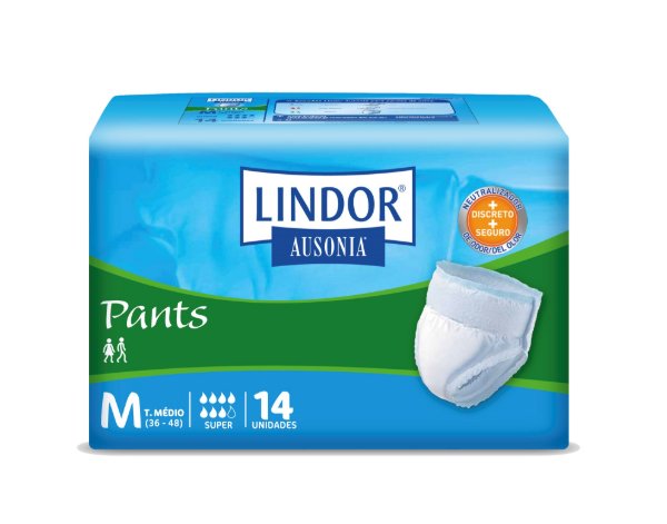 Imagem de Cueca Lindor Pants Media 14 Unid