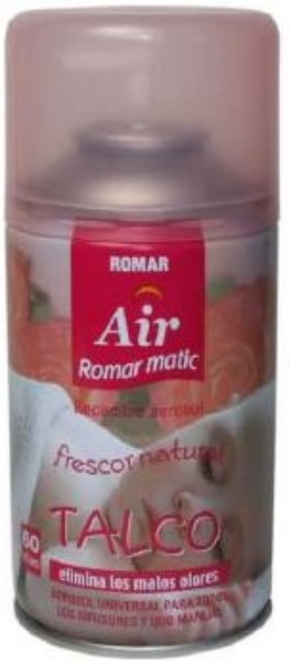 Imagem de Ambientador Romar Talco Recarga 250Ml
