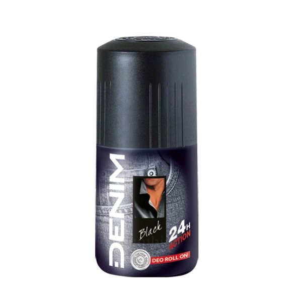Imagem de Desodorizante Denim Roll-On Black 50Ml