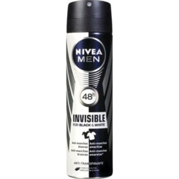 Imagem de Desodorizante Nivea Spray Power Black And White 150Ml