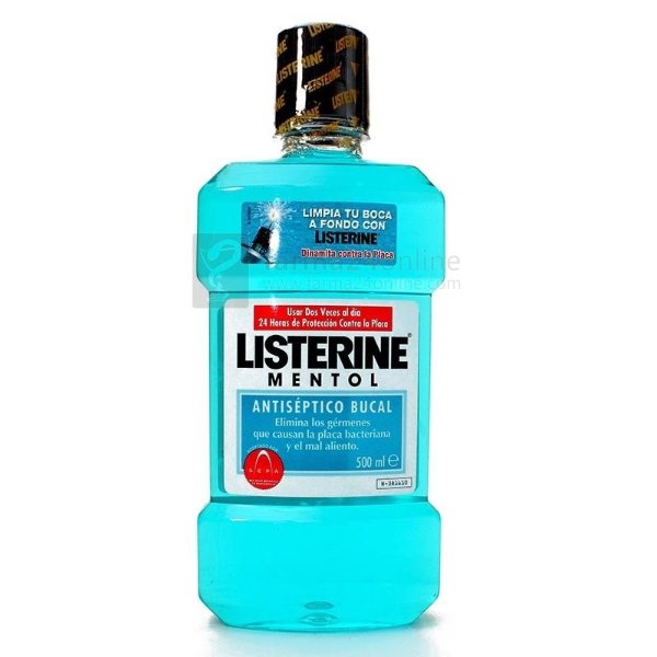 Imagem de Elixir Listerine Mentol 500Ml