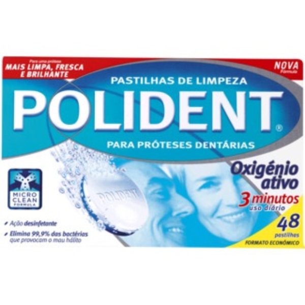 Imagem de Pastilhas Polident 48 Unid