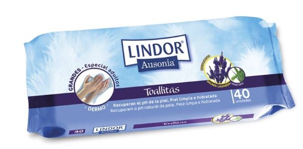 Imagem de Toalhitas Adulto Lindor 40 Unid
