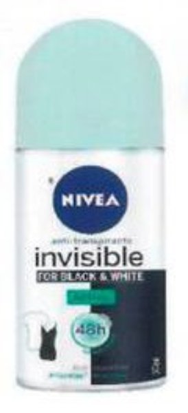 Imagem de Desodorizante Nivea Roll-On Black&White Active Woman 50Ml
