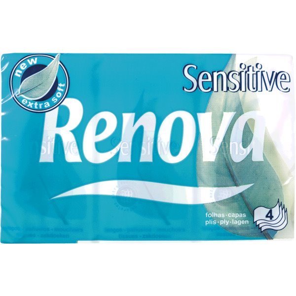 Imagem de Lencos Renova Sensiteve Branco Pack 6