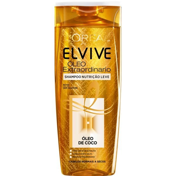 Imagem de Champô Elvive Óleo Extraordinário De Côco 400Ml