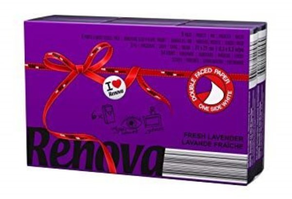 Imagem de Lencos Renova Red Lab Lavanda Pack 6
