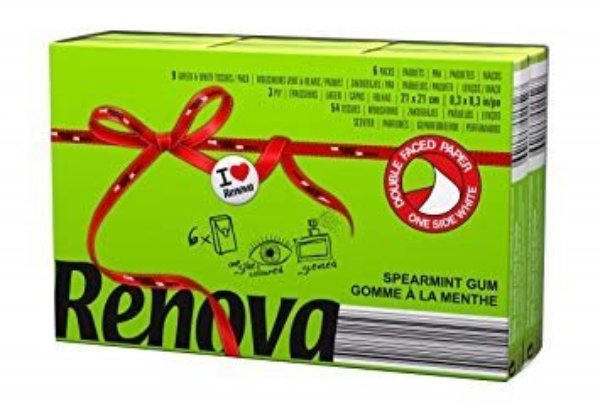 Imagem de Lencos Renova Red Lab Mint Pack 6