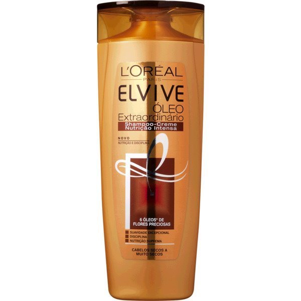 Imagem de Champô Elvive Óleo Extraordinário Cabelos Secos 400Ml