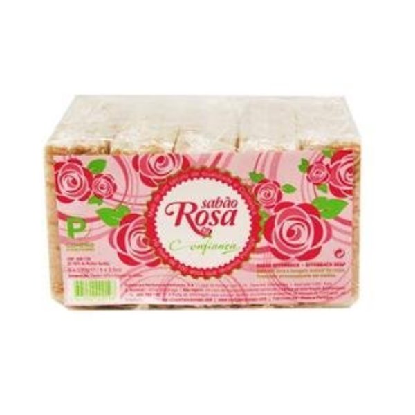 Imagem de Sabao Confiança Rosa Rectangular 5