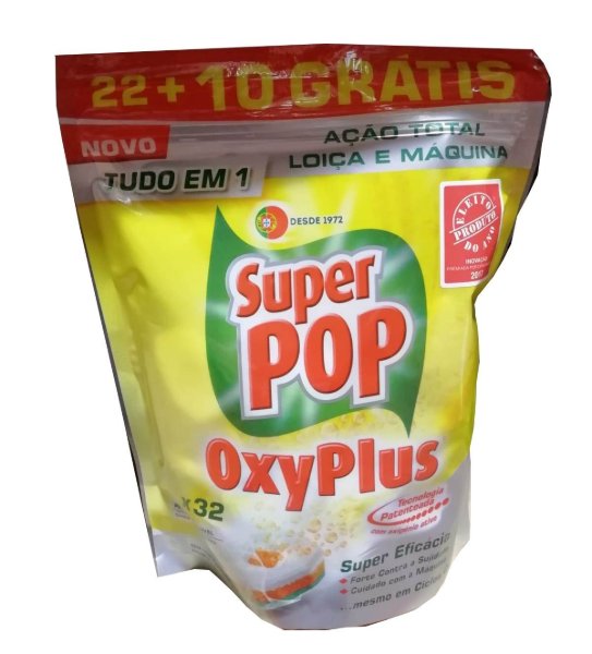 Imagem de Detergente Super Pop Pastilhas Oxy 22+8