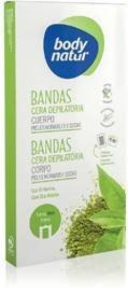 Imagem de Depilatório Body Natur Bandas Peles Normais C/12