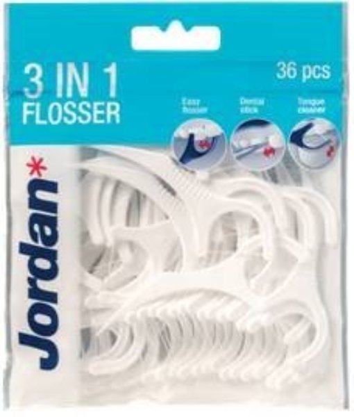 Imagem de Fio Dentario Jordan 3 Em 1