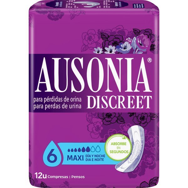 Imagem de Pensos Ausonia Discreet Maxi 12