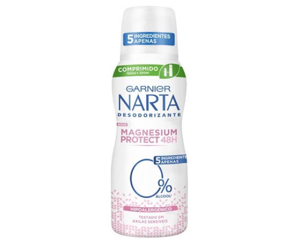 Imagem de Desodorizante Narta Spray Fem Magnesium Hipoalergénico 100Ml