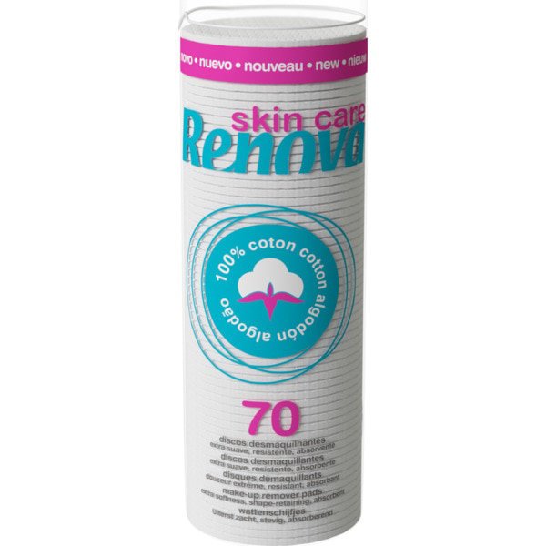 Imagem de Algodão Discos Renova Skin 70 Unidades