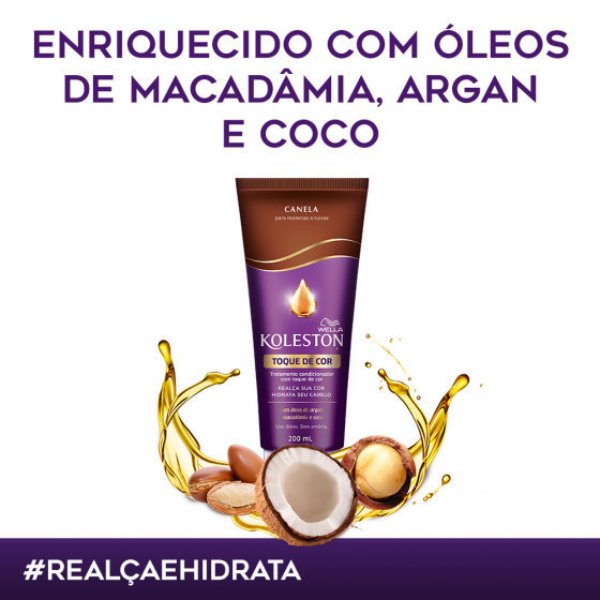 Imagem de Condicionador Koleston Avelã E Canela 200Ml