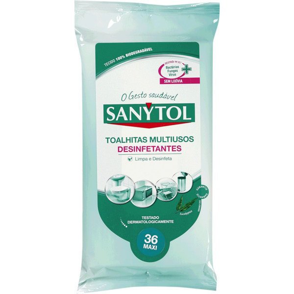 Imagem de Toalhitas Sanytol Multiusos 36 Unid