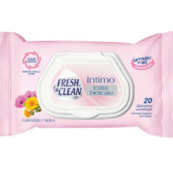 Imagem de Toalhitas Fresh & Clean Higiene Intima 20 unid