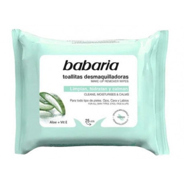 Imagem de Toalhitas Babaria Desmquilhantes 25 Unid