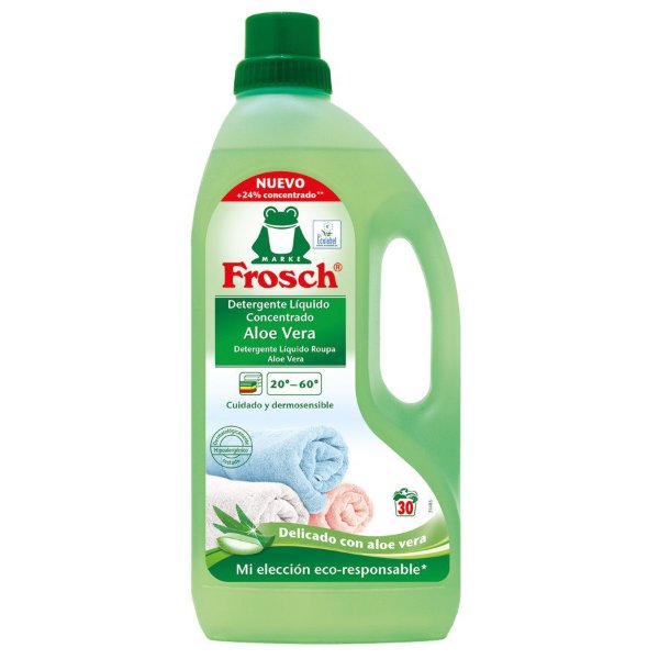 Imagem de Detergente Frosch Roupa Aloé Vera 30 Doses