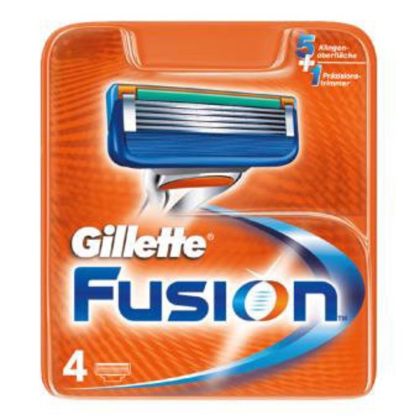 Imagem de Lâminas Gillette Fusion 4 Unidades