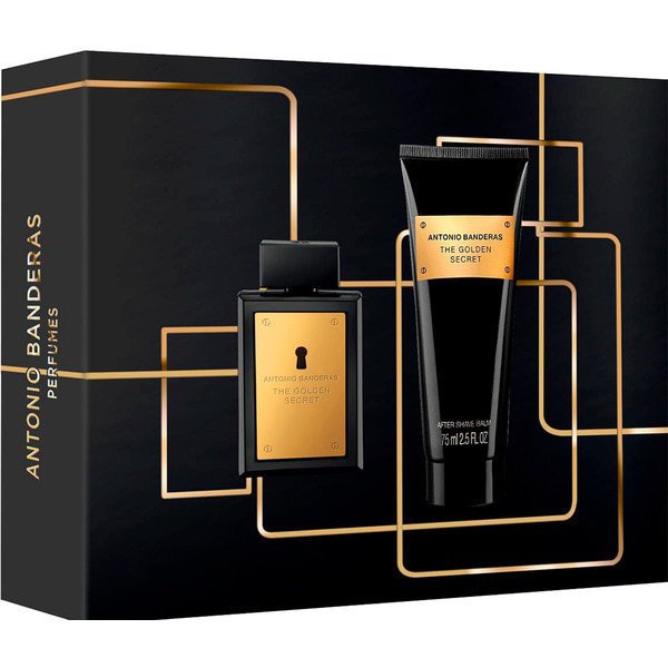 Imagem de Conjunto António Banderas Gold Secret Masculino EDT 50ml + After Shave Bálsamo 75ml