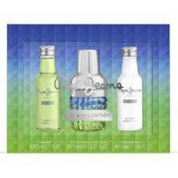 Imagem de Conjunto Pepe Jeans Cocktail, Eau de Toilette 30ml +  After Shave 50ml + Gel de Banho 50ml
