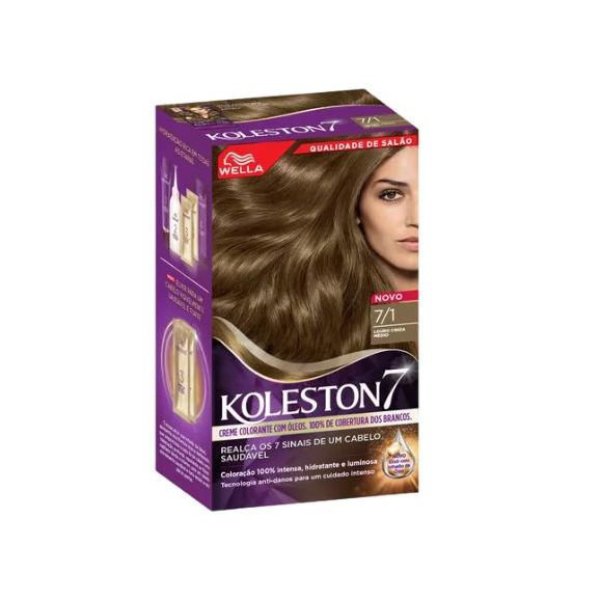 Imagem de Coloração Koleston Wella 71 Louro Cinza