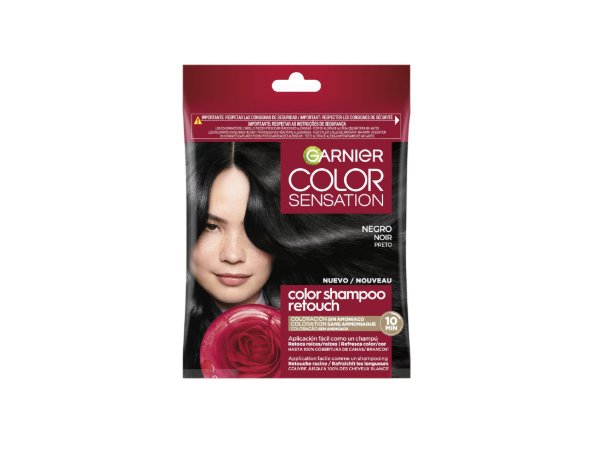 Imagem de Coloração Champô Sensation Retouch  1.0 Preto