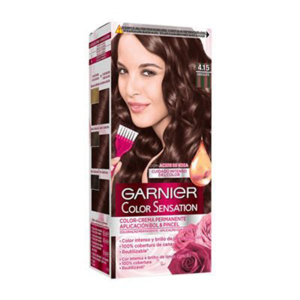 Imagem de Color Sensation Garnier 415 Castanho Chocolate