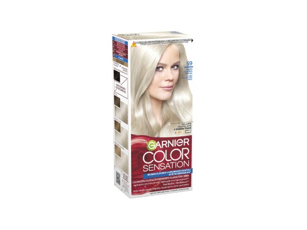 Imagem de Color Sensation Garnier S9 Louro Platinado Cinza