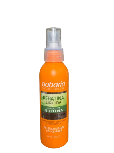 Imagem de Tratamento Keratina Liquida Babaria 100ml